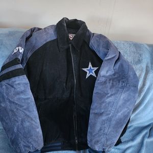 Dallas Cowboys suede leather jacket